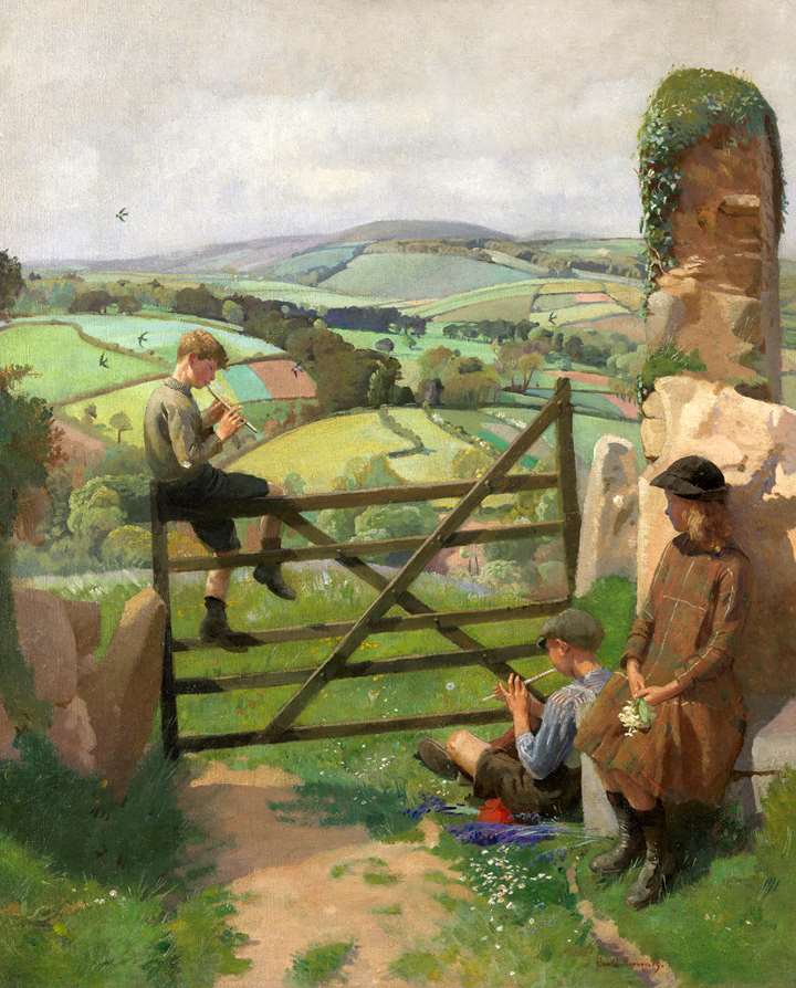 The gate, Spring